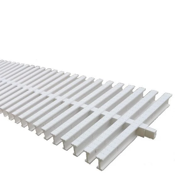 20 cm Tek Geçme Havuz Taşma Izgarası ( 1 metre )
